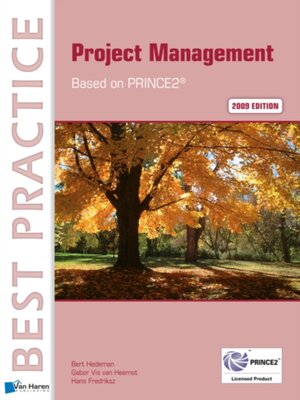 cover image of Project Management  Based on PRINCE2&#174; 2009 edition